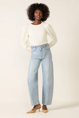Polly Knit Tweed Top