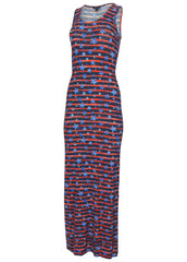 Tank Maxi Dress Dark Gettysburg Gouache