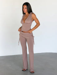 HALONA PANT MOCHA