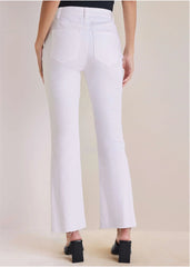 Brigitte Kick Flare Jeans Off White