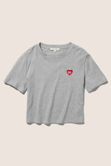 Favorite Mama Heart Emblem Tee