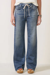 Miramar Terry Drawcord Wide Leg Pant