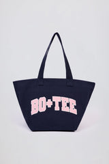 Oversized Tote Bag in Classic Navy