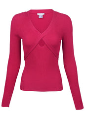 Keyhole Long Sleeve Sweater Vivacious