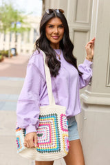 Sharpay Multi Crochet Tote Bag SALE
