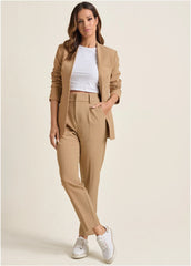 Tailored Suit Pants Sand