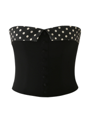 KITTIE 20 BUSTIER BLACK