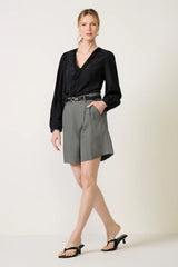 Eva Lace Front Blouse