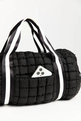 Haylie Active State Black Quilted Duffle Bag SALE