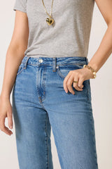 Aleks Crop Straight Jean