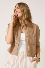 Finly Linen Jacket