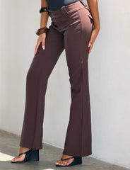 KITTIE PANT BROWN CHOCOLATE