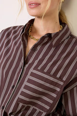 Aiden Crop Shirt