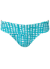 Sandpiper Mid Rise Bottom Checker Me Blue