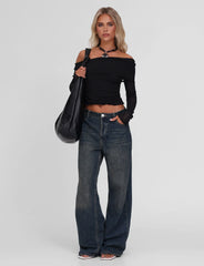 VERA TOP BLACK