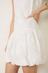 Garden Eyelet Bubble Dress