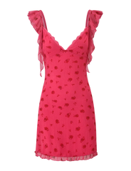AMARIS MINI DRESS DITSY FLORAL