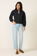 Jaci Puff Zip Up Top
