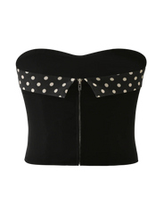 KITTIE 20 BUSTIER BLACK