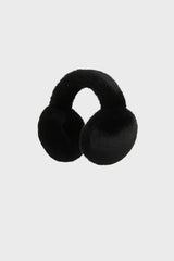 Faux Fur Earmuffs in Black