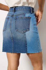 Reworked Denim Skirt