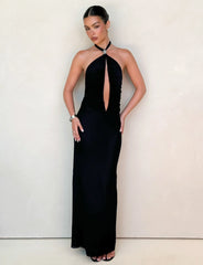 ZARA MAXI DRESS BLACK