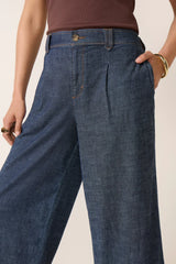 Jenny Pleated Culotte Pant