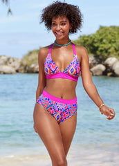 Volley High Waist Bottom Paradise Bright
