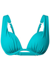 Over The Shoulder Marilyn Top Aqua Reef