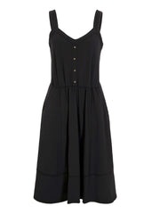 Jersey Sun Dress Black