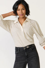 Cecilia Collared Top