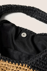 Raffia Shopper Tote