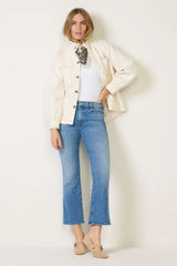 The Outsider Flood Crop Bootcut Jean
