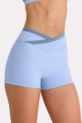 Soft Active Shorts in Sky