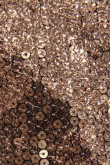 Embellished Corset A line Mini Dress in Black Gold Foil