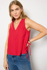 Gio Little Linen V Neck