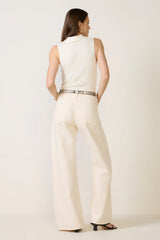 The Lemon Twist Sneak Wide Leg Jean