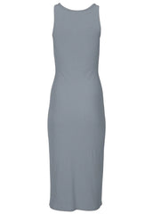 Henley Midi Dress Seafog