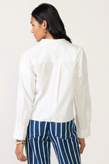 Aiden Crop Shirt