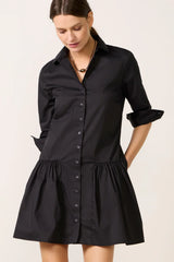 The Drop Waist Shirt Dress