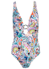 Barbados One Piece Swimsuit Fiesta Floral