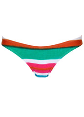 Bali Moderate Bikini Bottom Watercolor Stripe