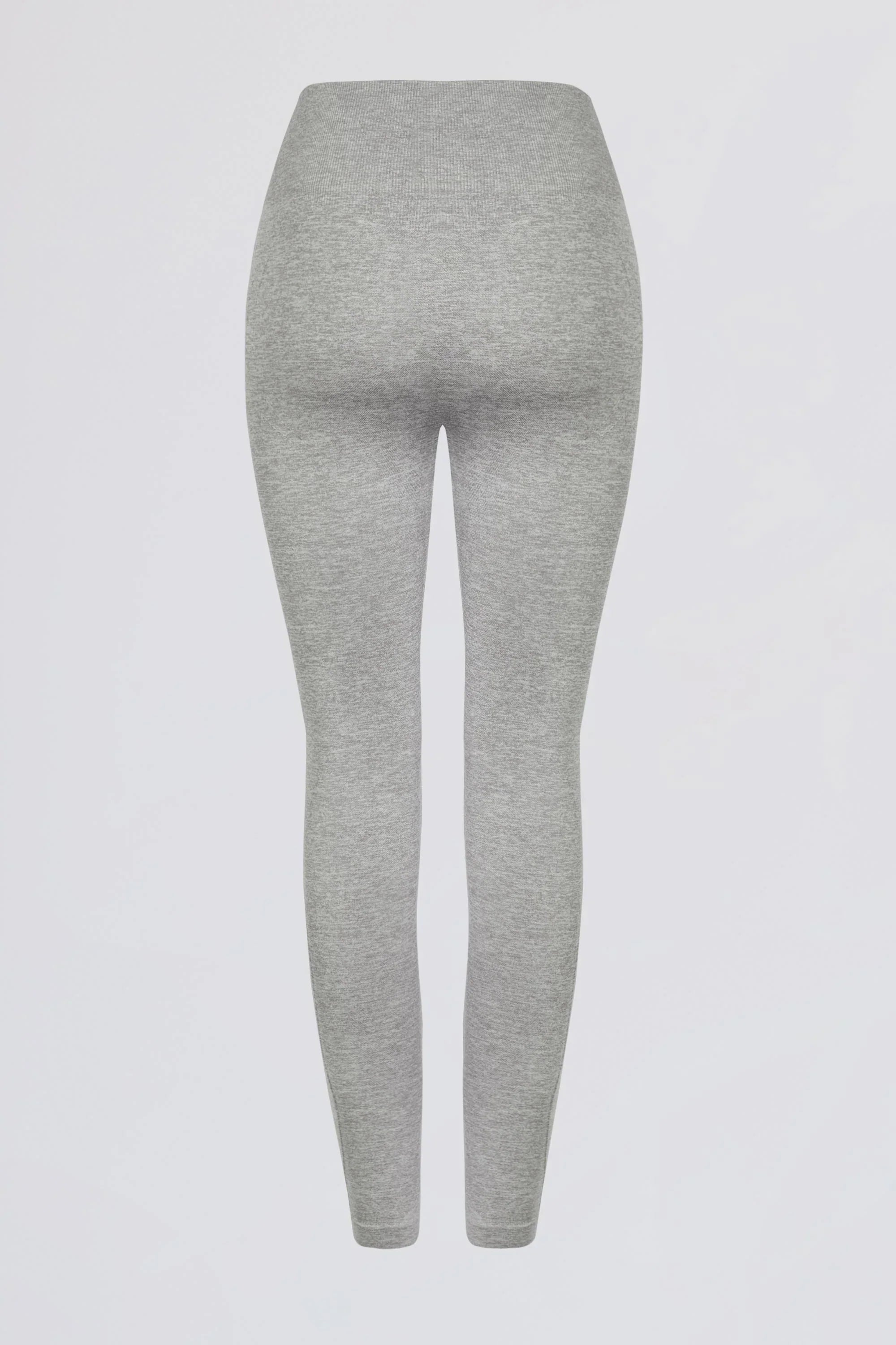 Super Sculpt Seamless High Waist Leggings in Grey Marl