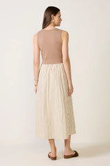 Kenni Mixed Media Dress