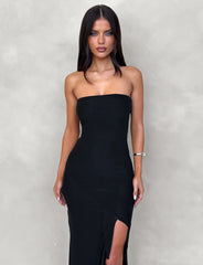 THEO MAXI DRESS BLACK