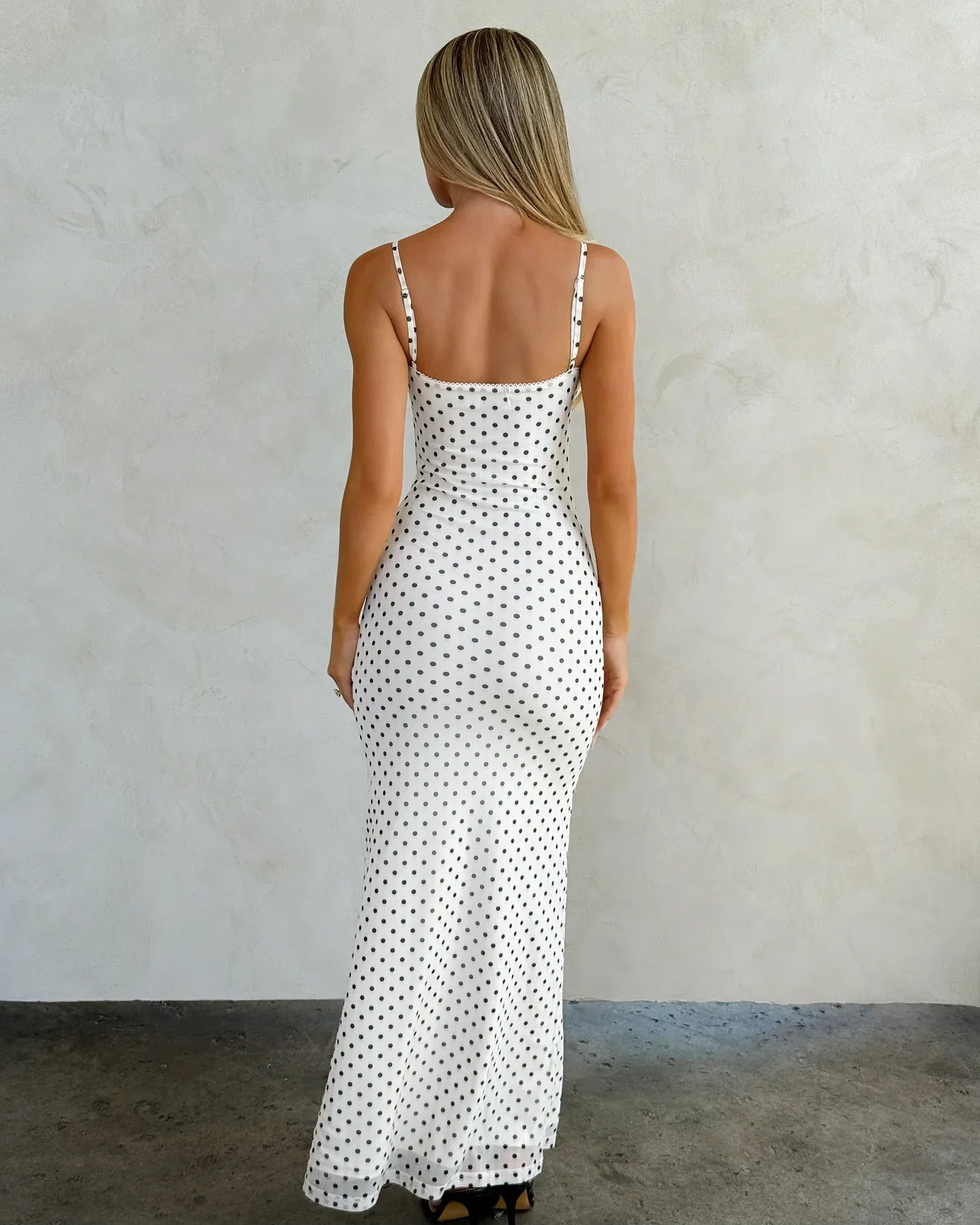 JULIANNA MAXI DRESS POLKA DOT