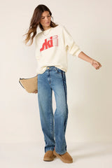 Ski Fleece Crew Sweatshirt