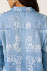Bandana Print Shirt