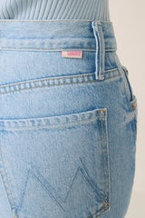 Petite Lil Lemon Twist Sneak Wide Leg Jean