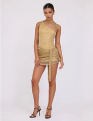 AZELMA DRESS GOLD